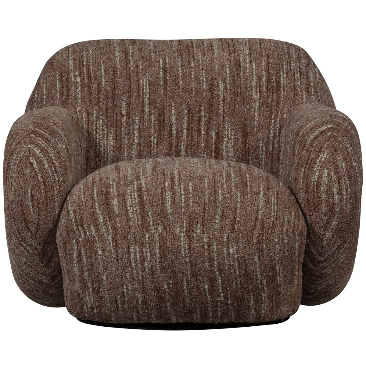 Folke Chenilla Swivel Armchair