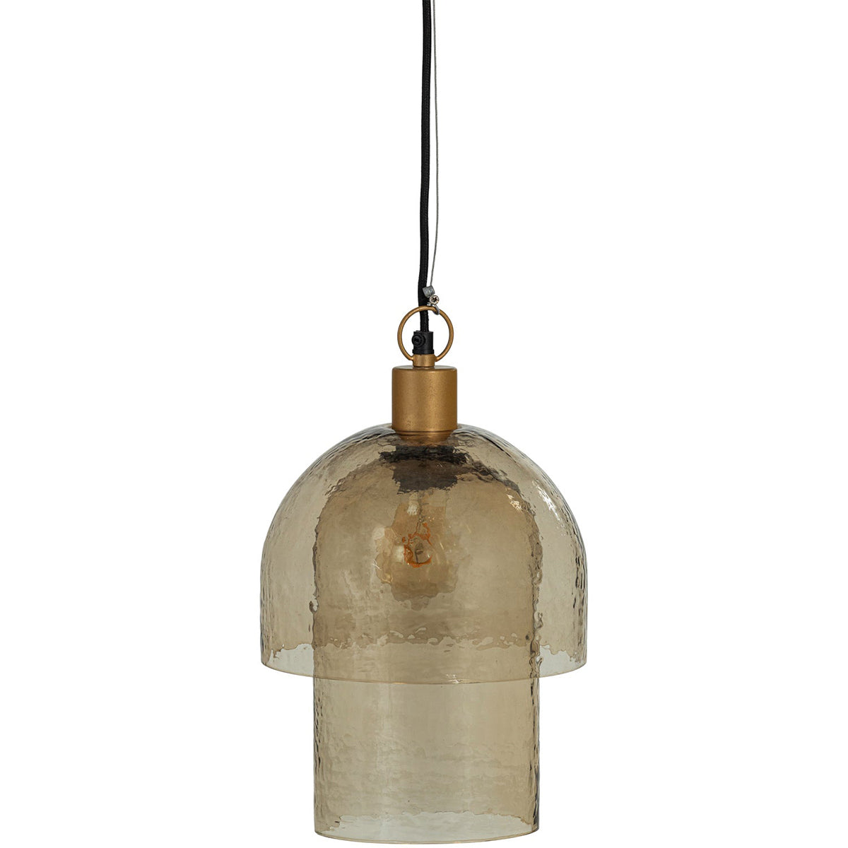 Gigi Natural Double Shade Hanging Lamp