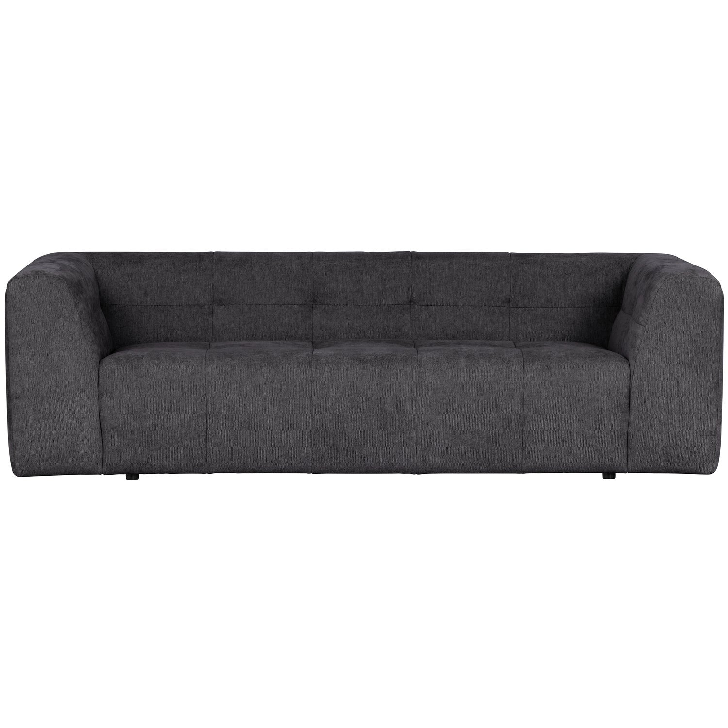 Grid Chenille 3 Seater Sofa