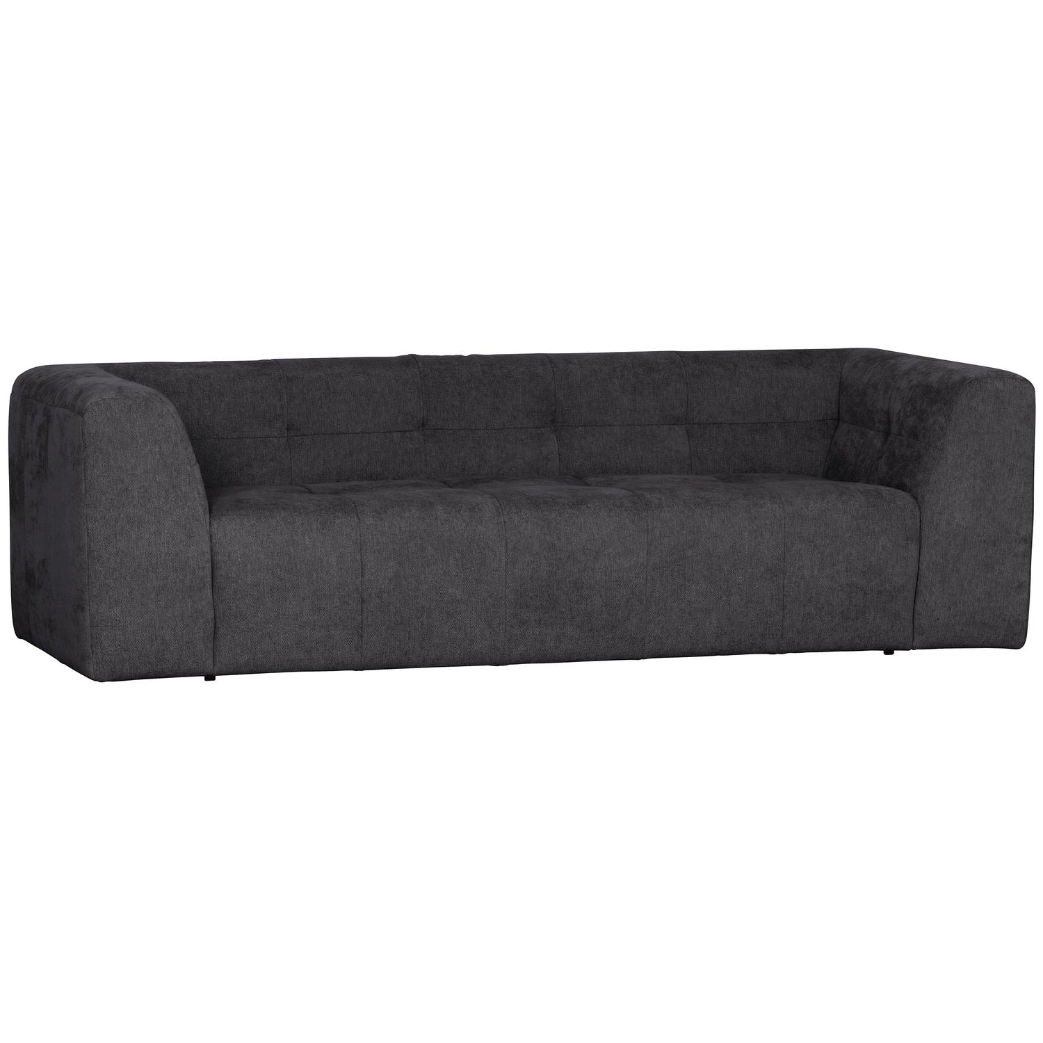Grid Chenille 3 Seater Sofa