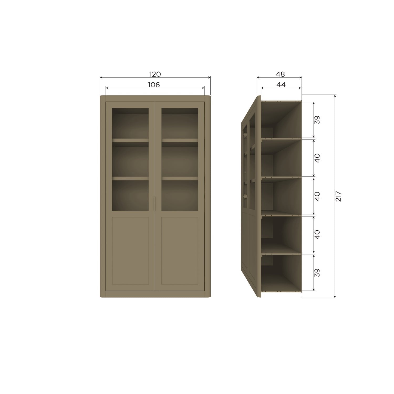 Gunnar Showcabinet
