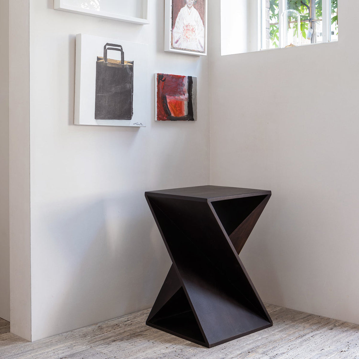 Ikem Dark Brown Side Table