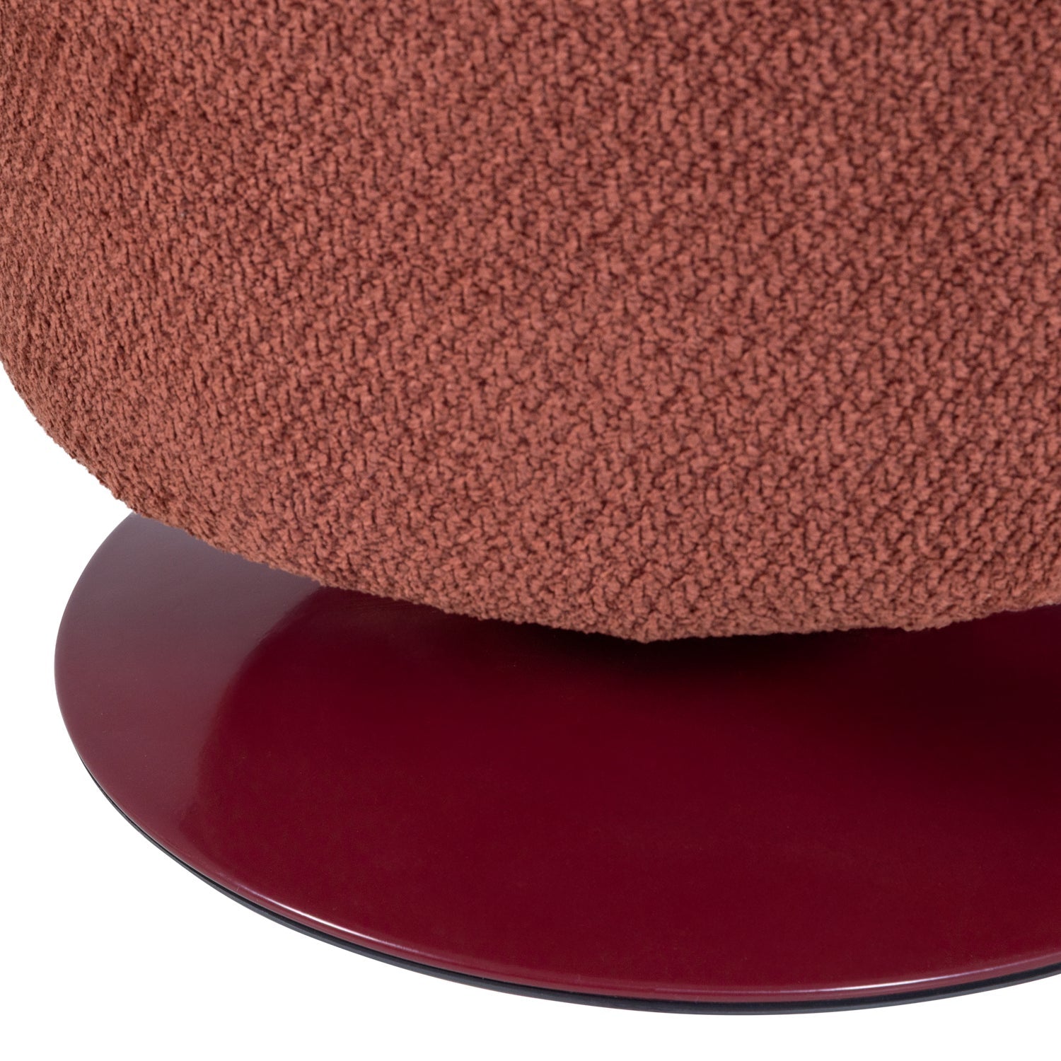 Islen Boucle Swivel Pouf