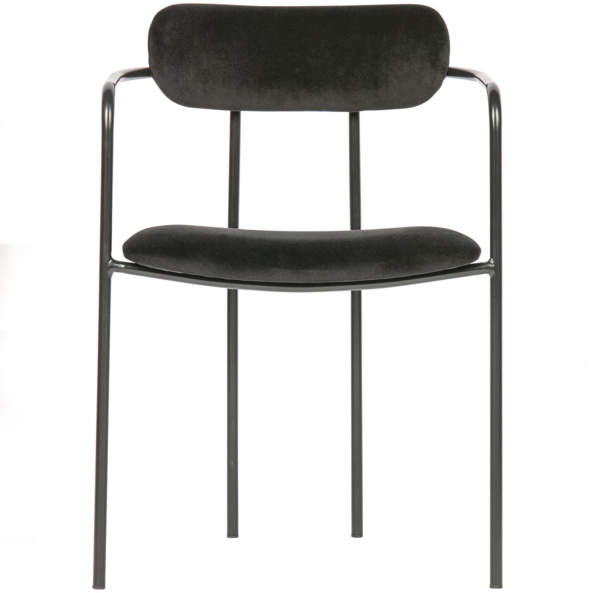 Ivy Balck Velvet Dining Chair