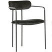 Ivy Balck Velvet Dining Chair