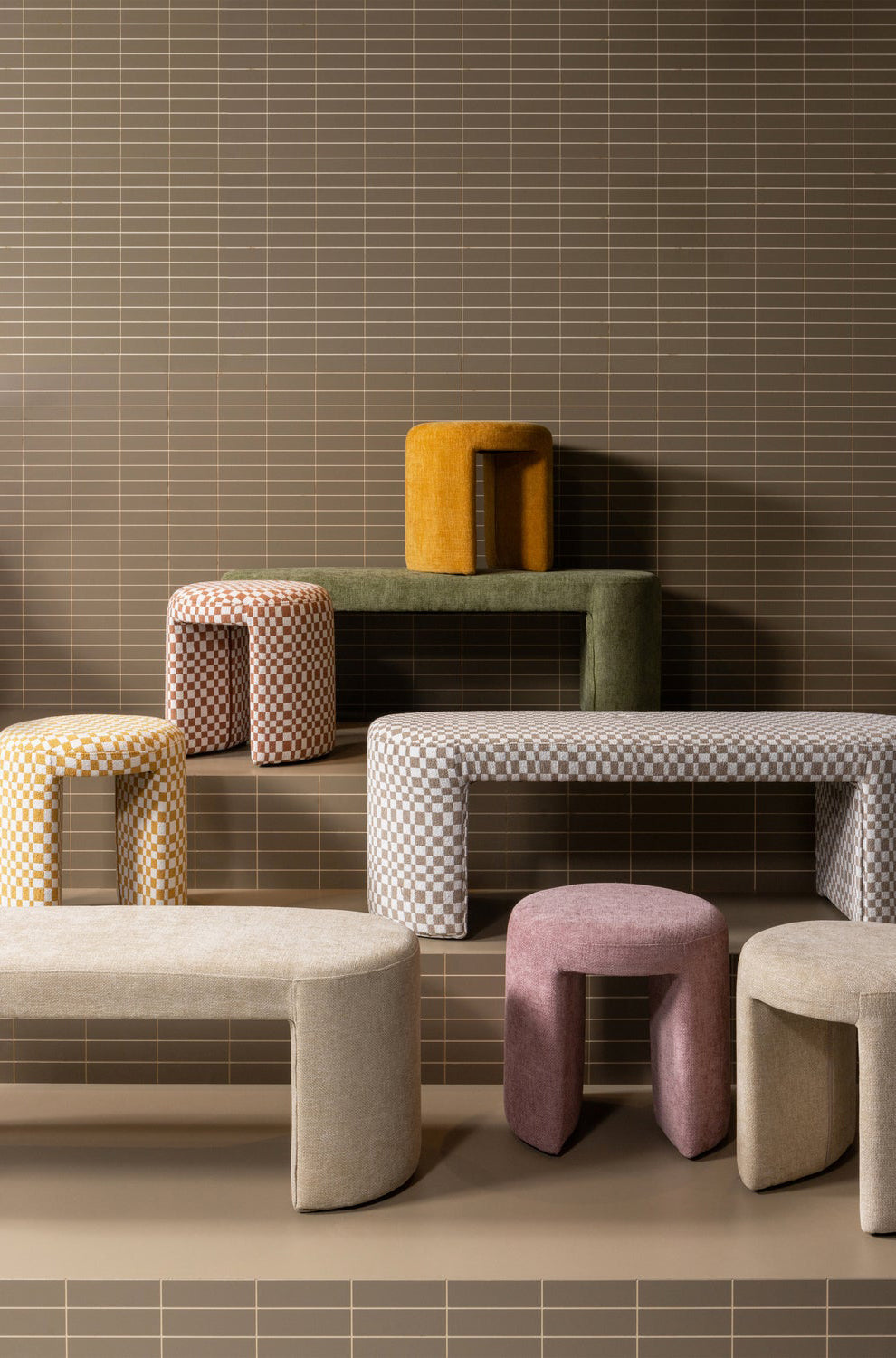 Jacob Chenille Bench