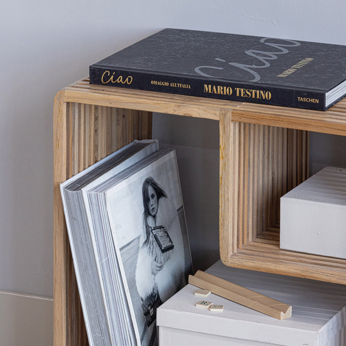 Jasmijin Natural Teak Side Table