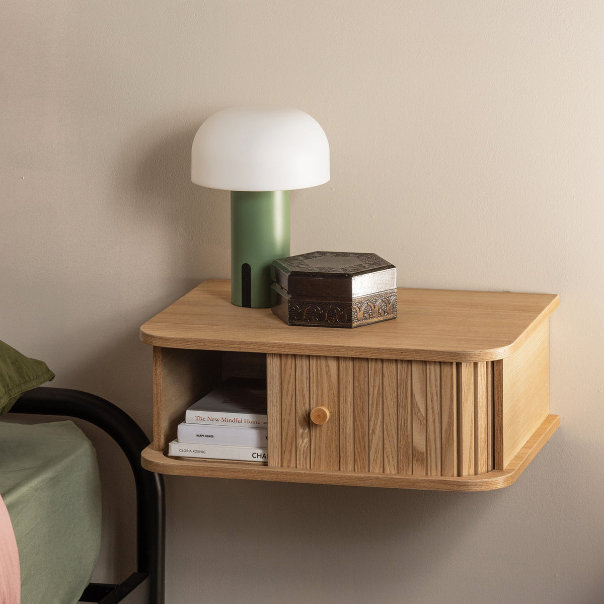 Jena Natural Hanging Nightstand