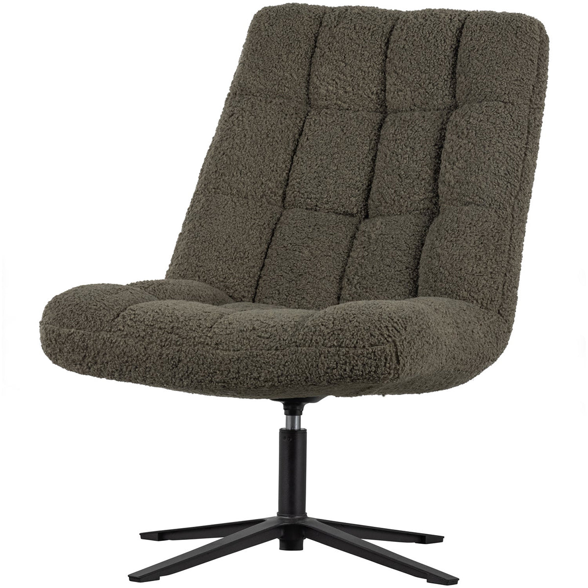 Job Green Teddy Swivel Armchair