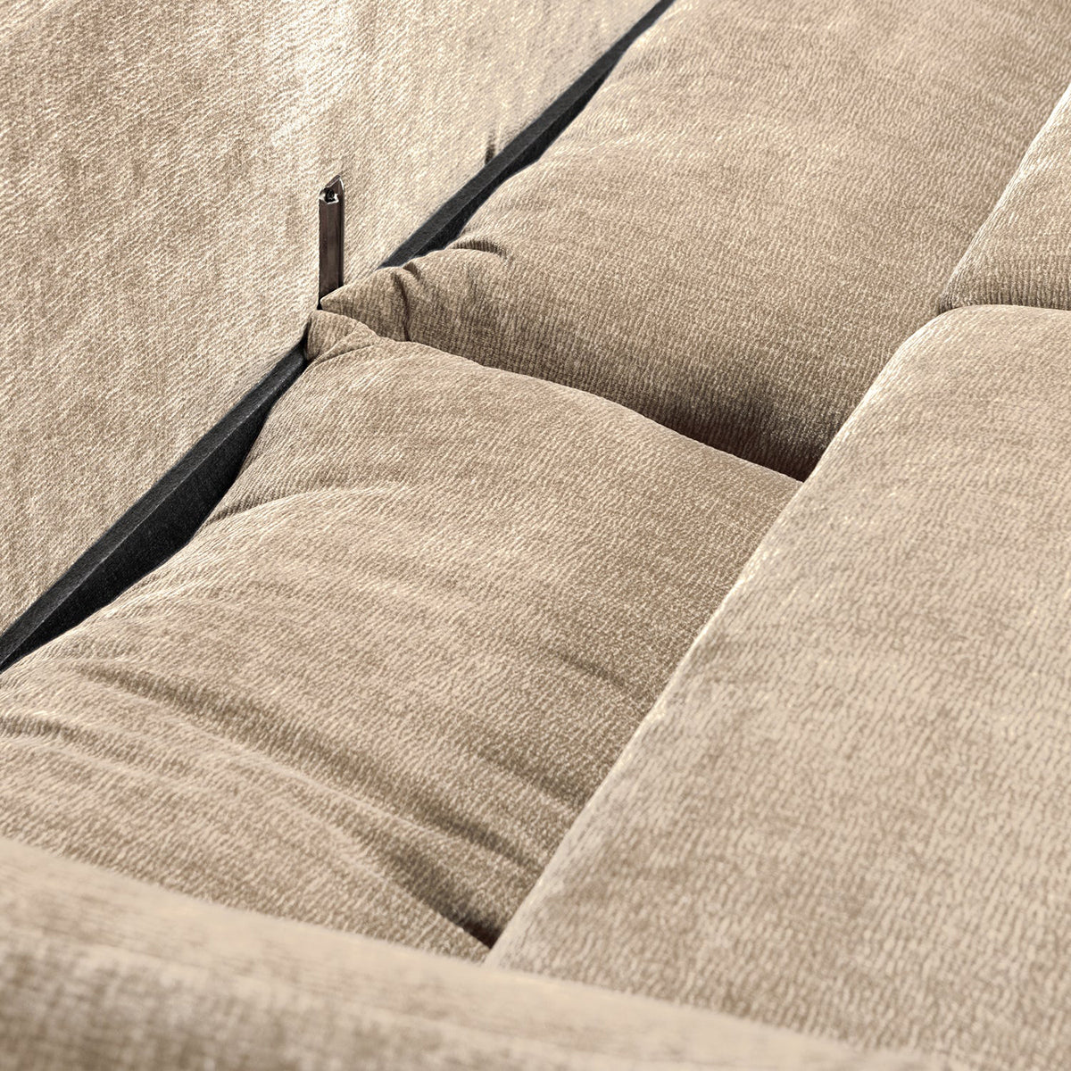 Jonne Natural Chenille 3 Seater Sleeping Sofa