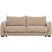 Jonne Natural Chenille 3 Seater Sleeping Sofa