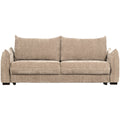 Jonne Natural Chenille 3 Seater Sleeping Sofa
