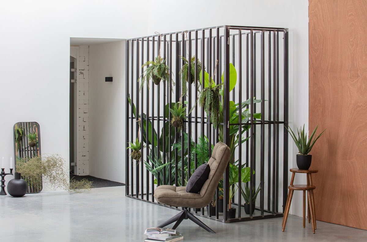 Jouke Imitation Leather Swivel Armchair