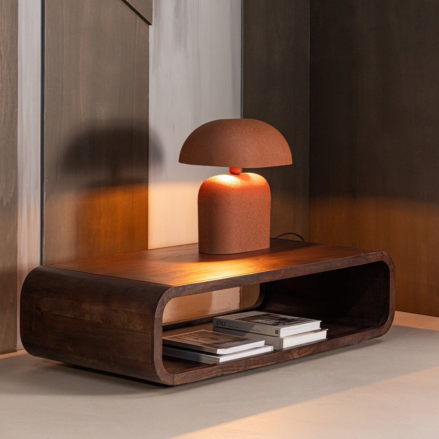 Kinu Mango Wood Coffee Table