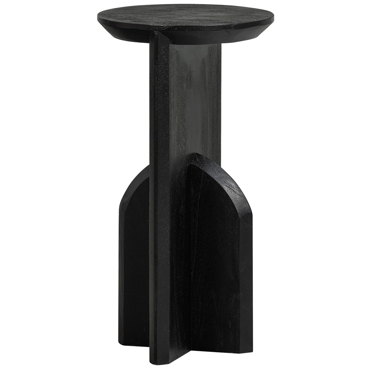 Koni Dark Black Small Side Table