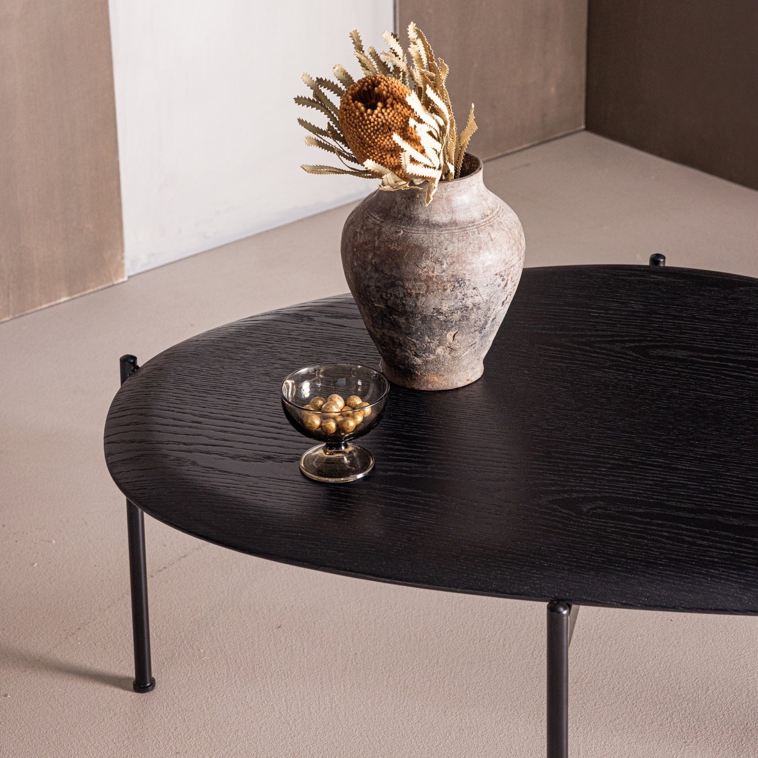 Kota Black Coffee Table
