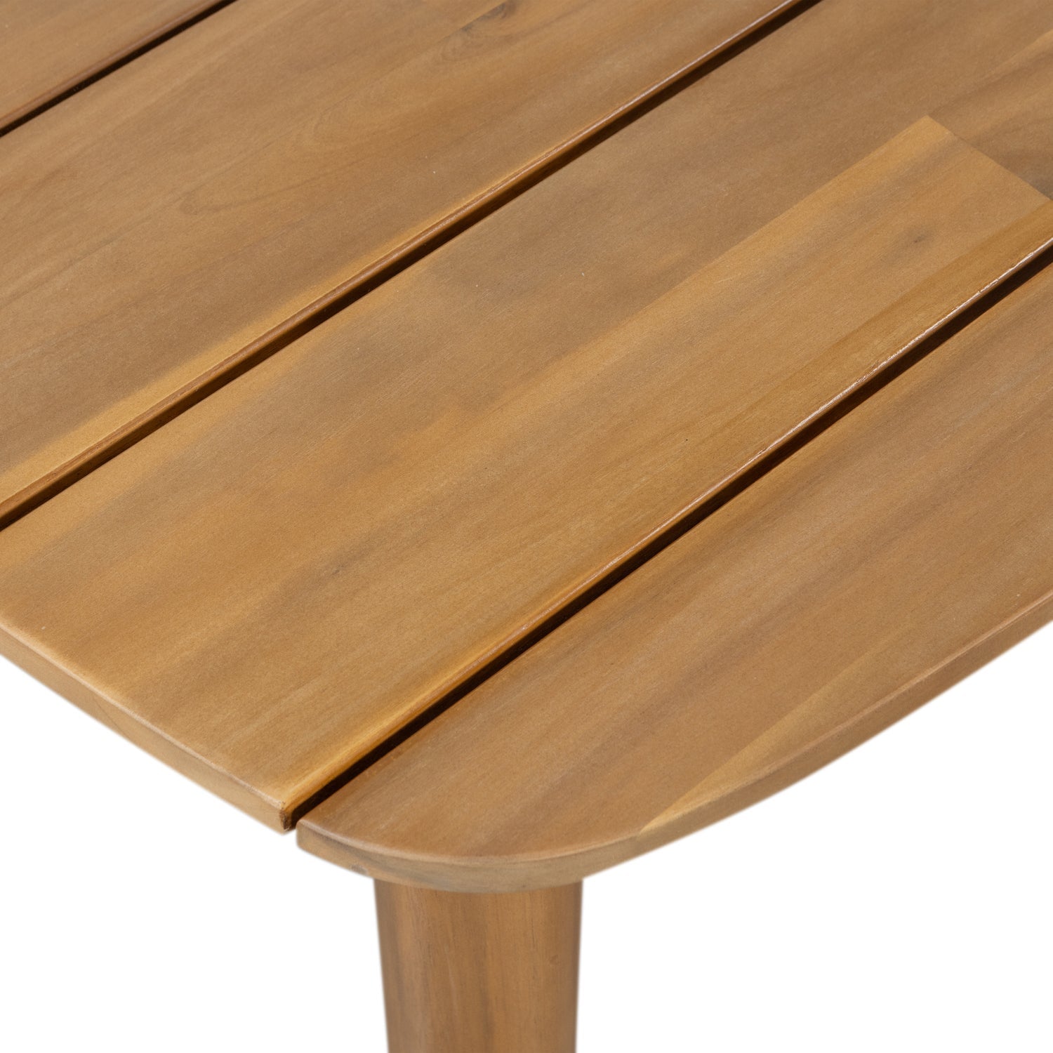Kris Natural Acacia Wood Garden Table