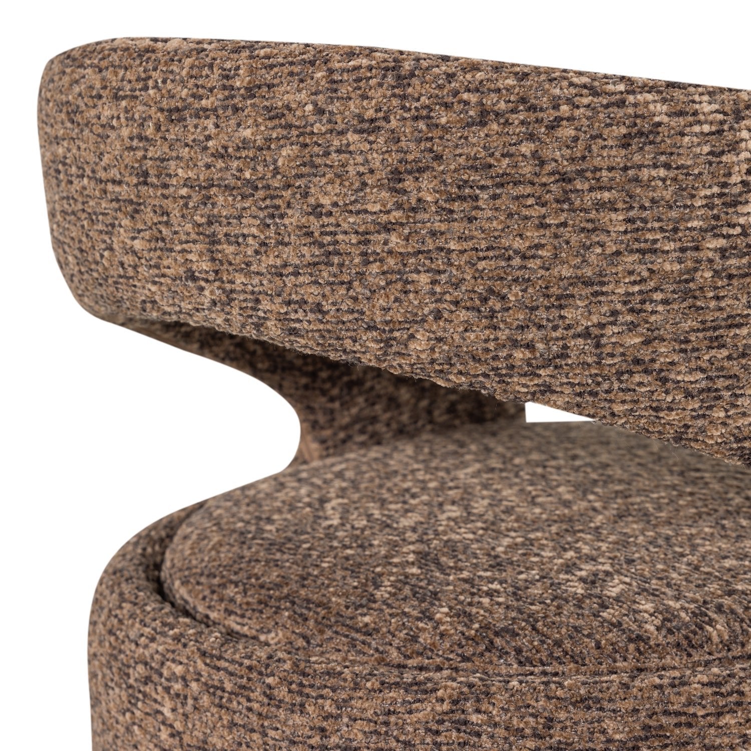 Lanor Coarse Bouclé Dining Chair