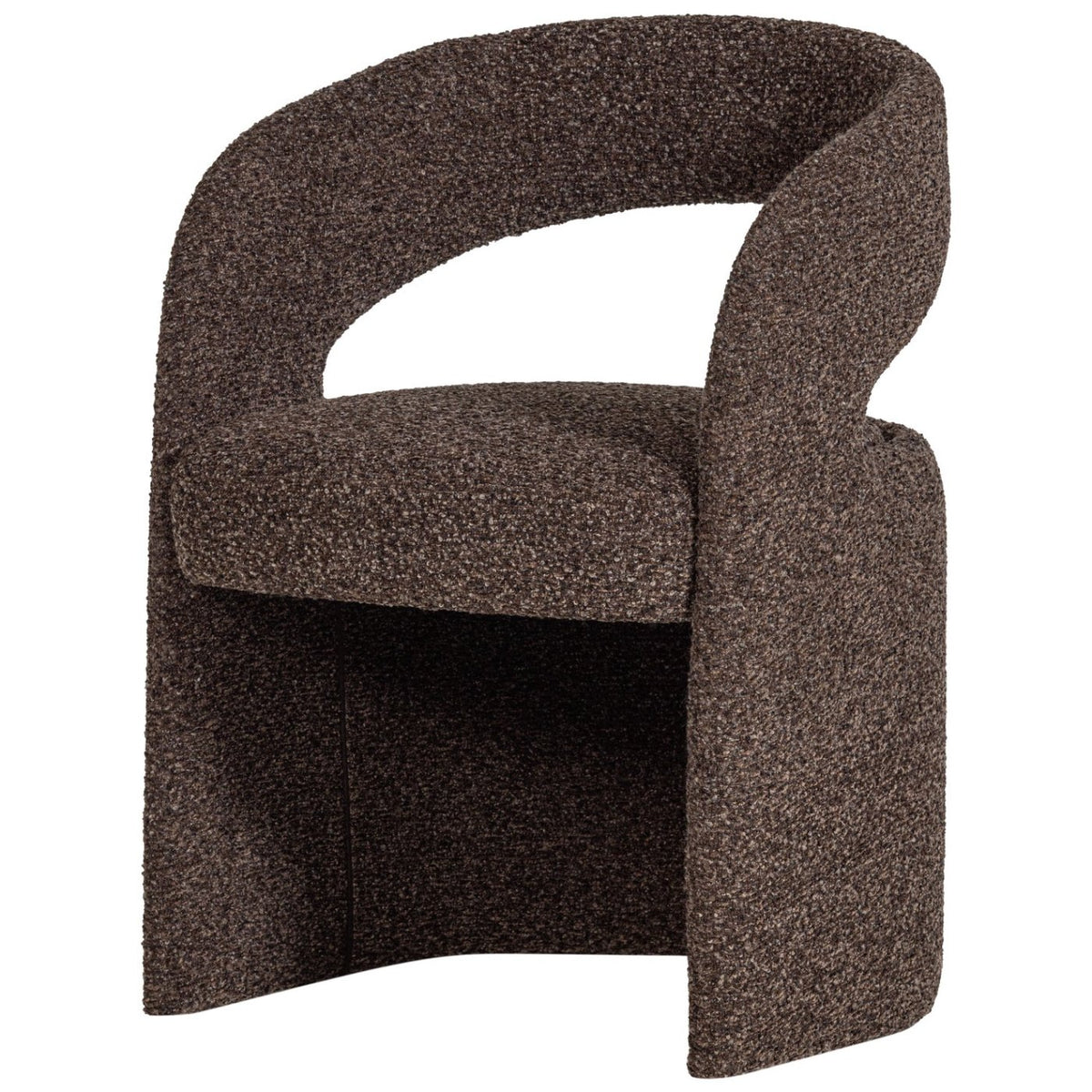 Lanor Coarse Bouclé Dining Chair