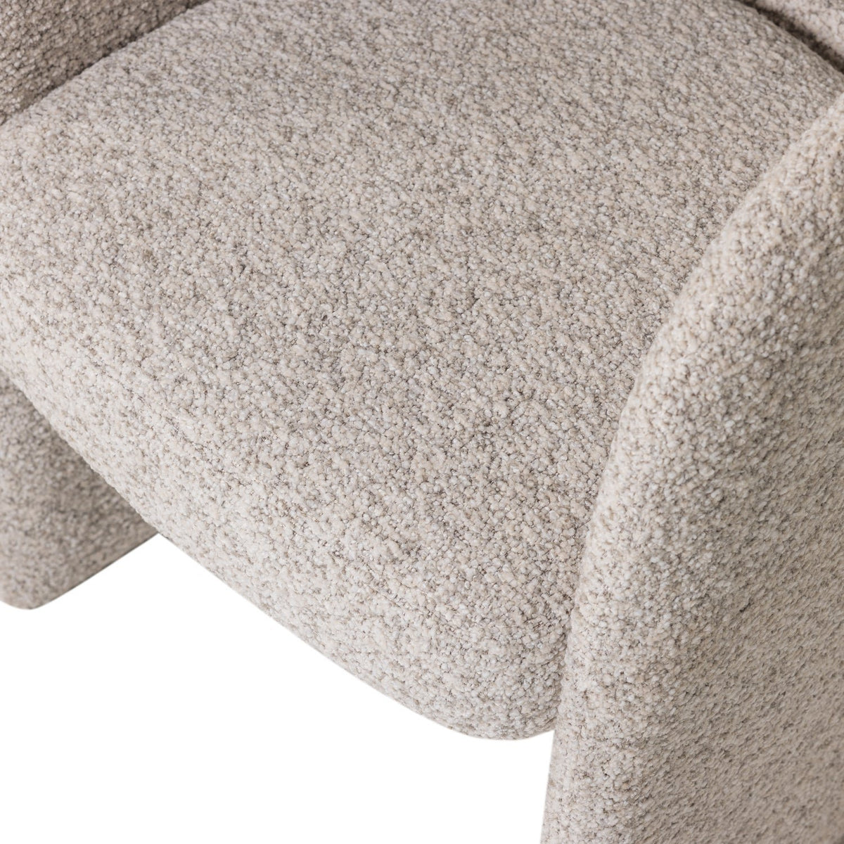 Lanor Coarse Bouclé Dining Chair