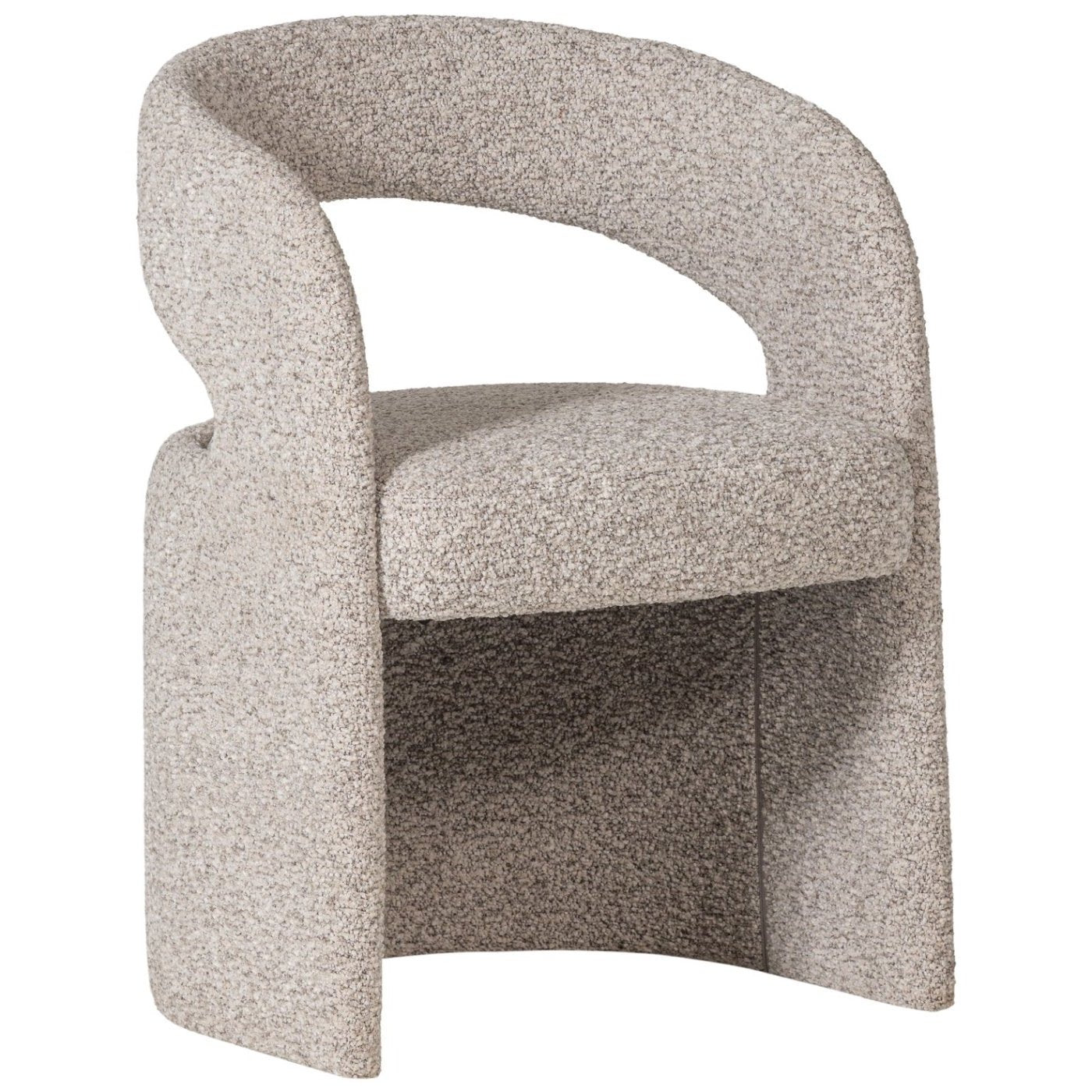 Lanor Coarse Bouclé Dining Chair