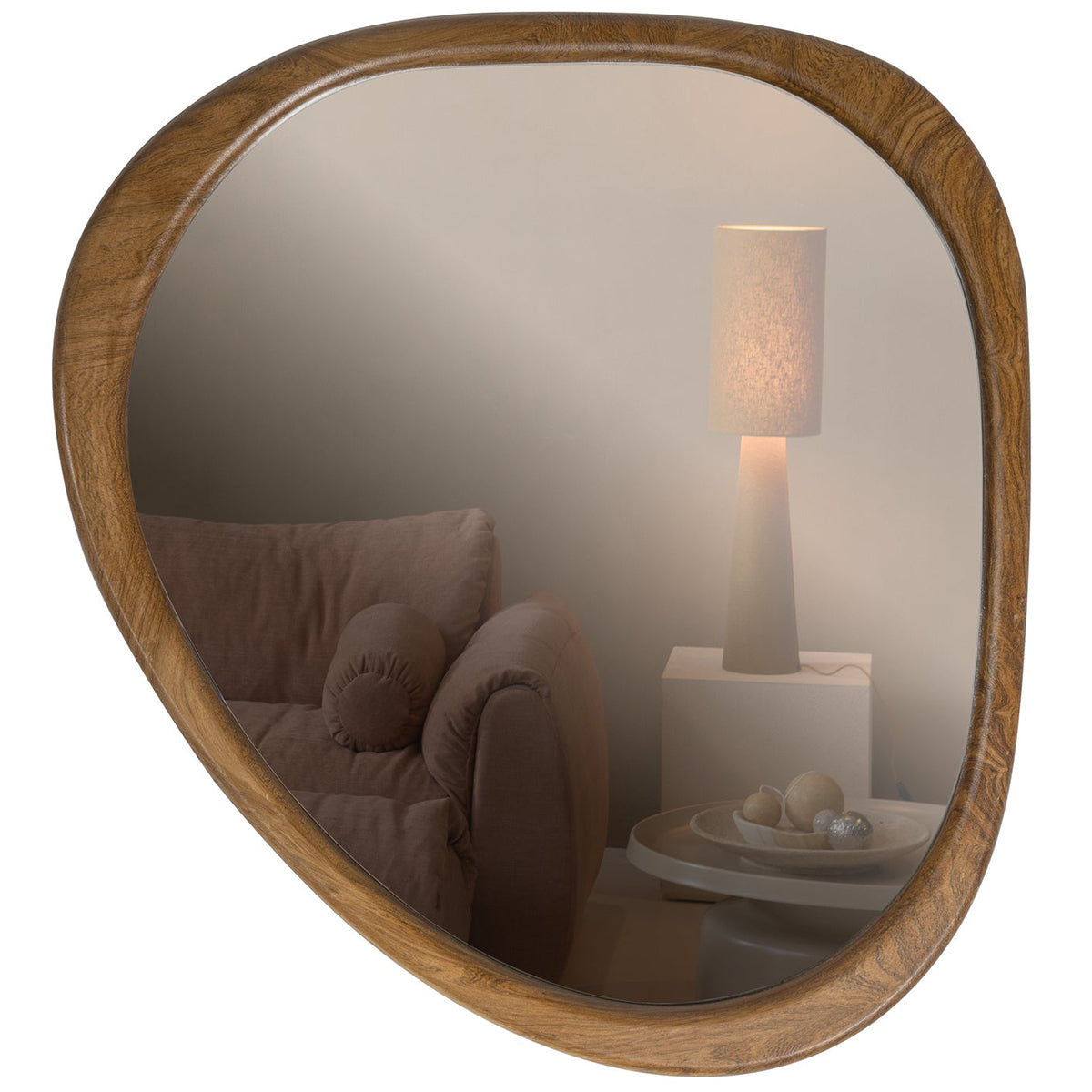 Leuf Natural Wood Mirror