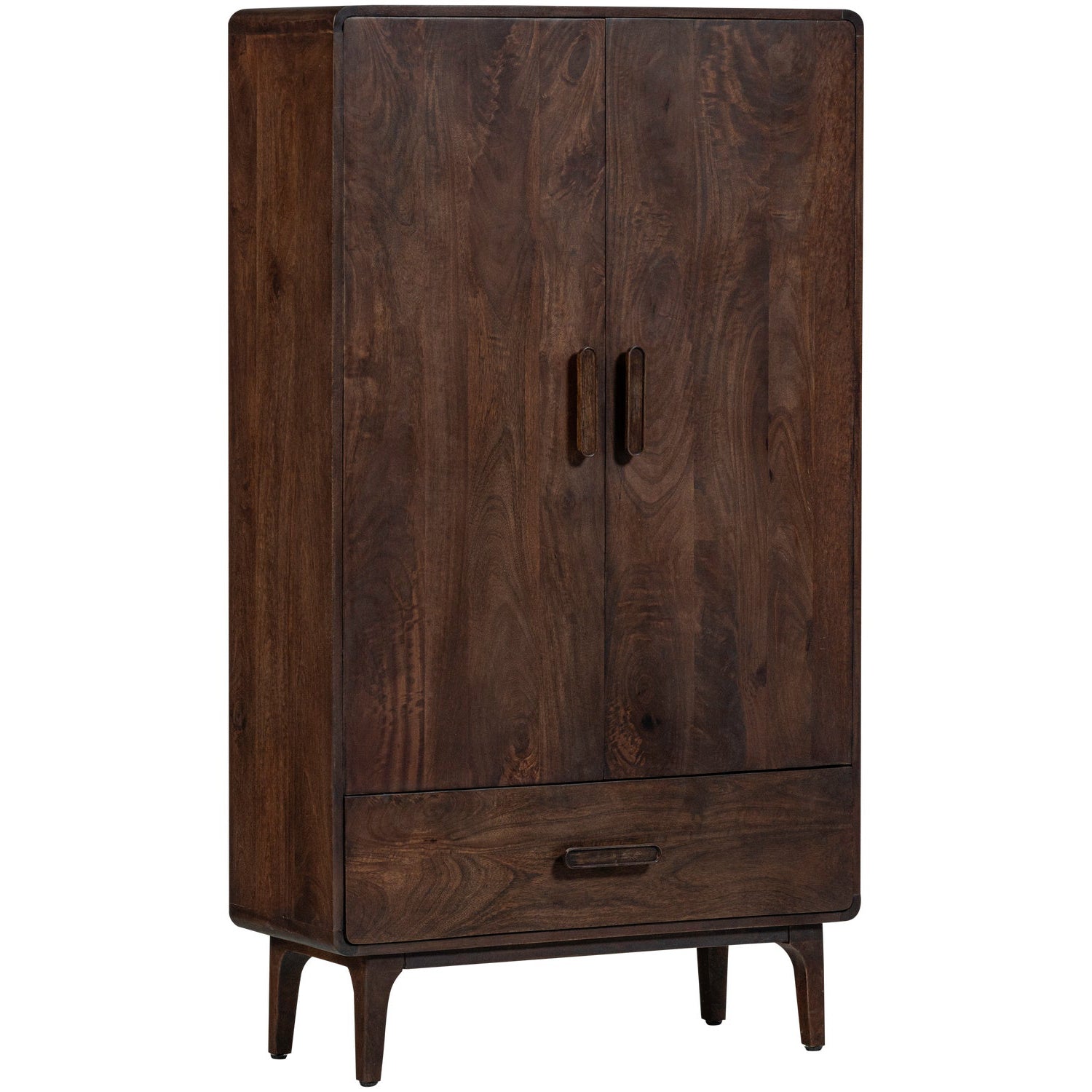 Liya Mango Wood 2 Doors Cabinet