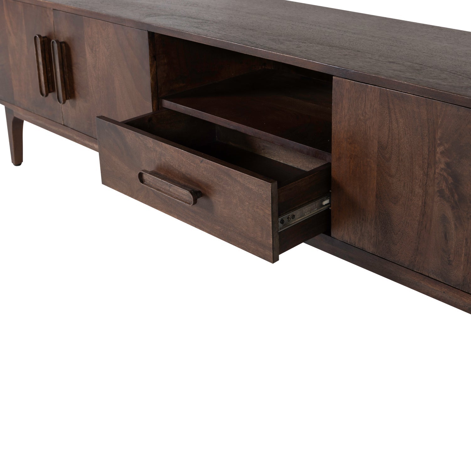 Liya Mango Wood TV Unit with Drawer