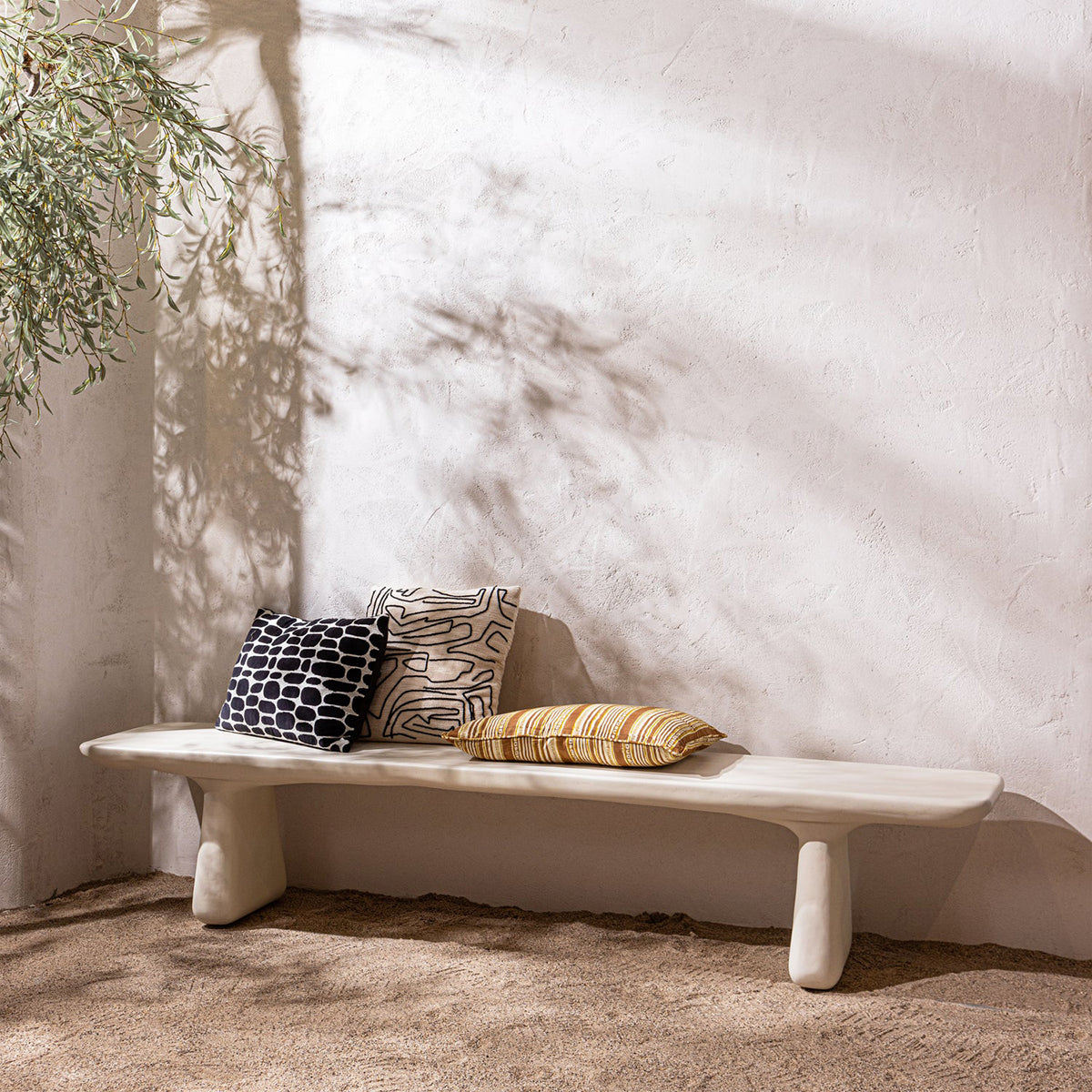 Loggia Natural Dining Bench