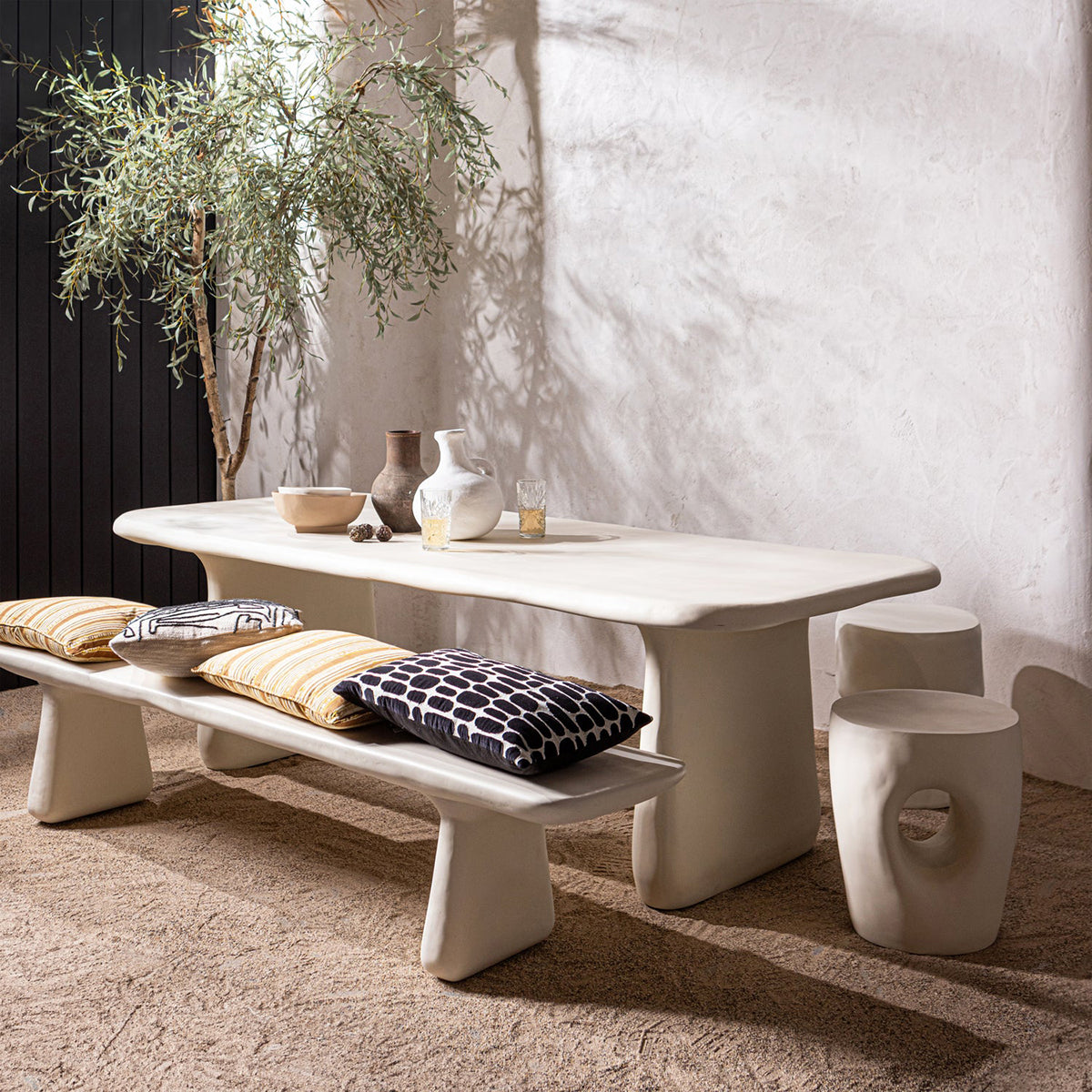 Loggia Natural Dining Bench