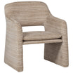 Lyric Natural Stripe Dessin Armchair