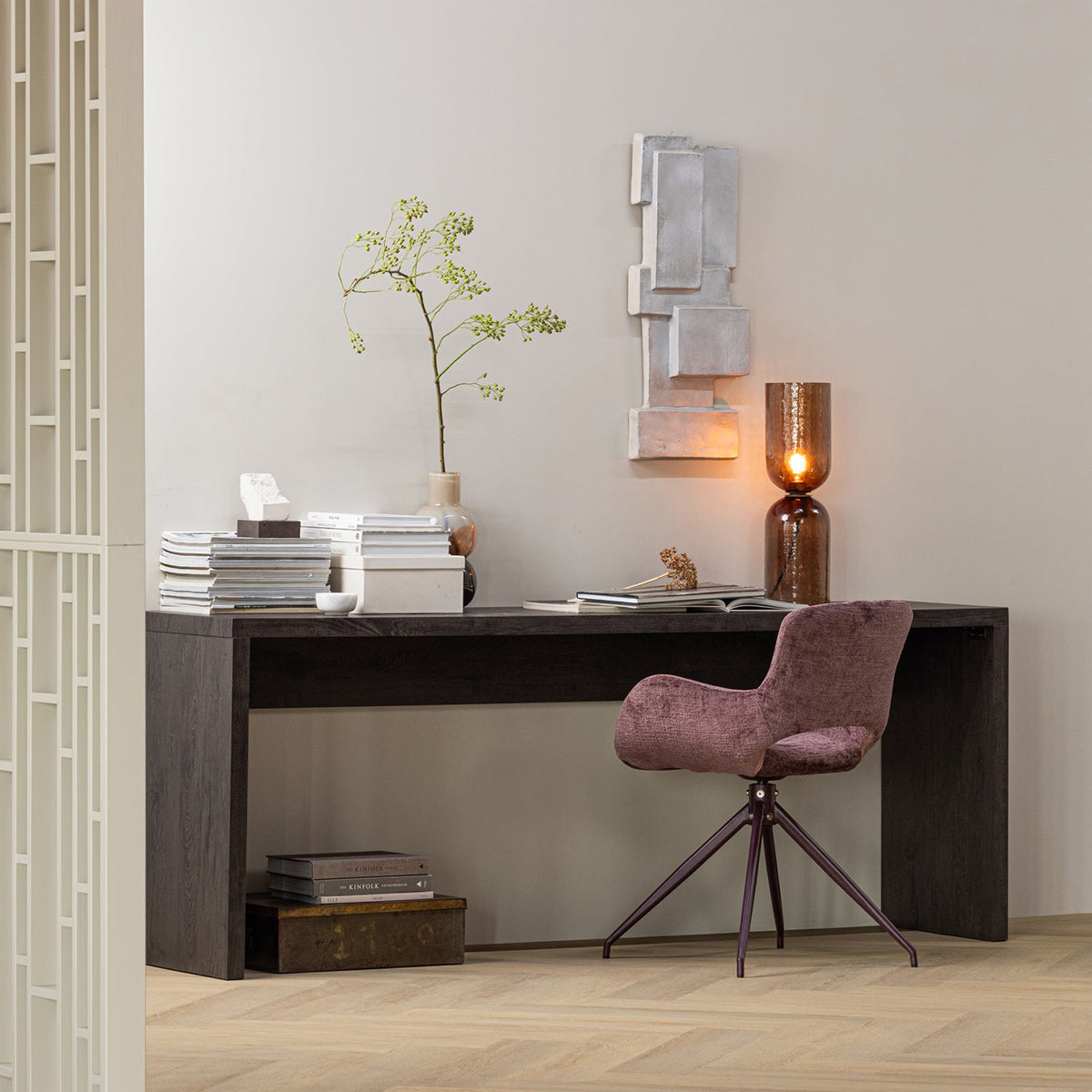 Maan Dark Brown Desk
