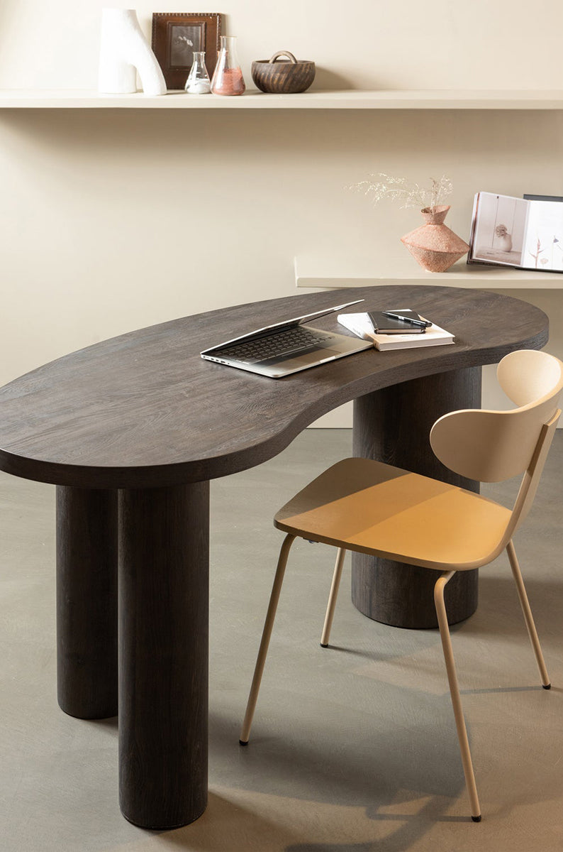 Maan Dark Brown Organic Desk