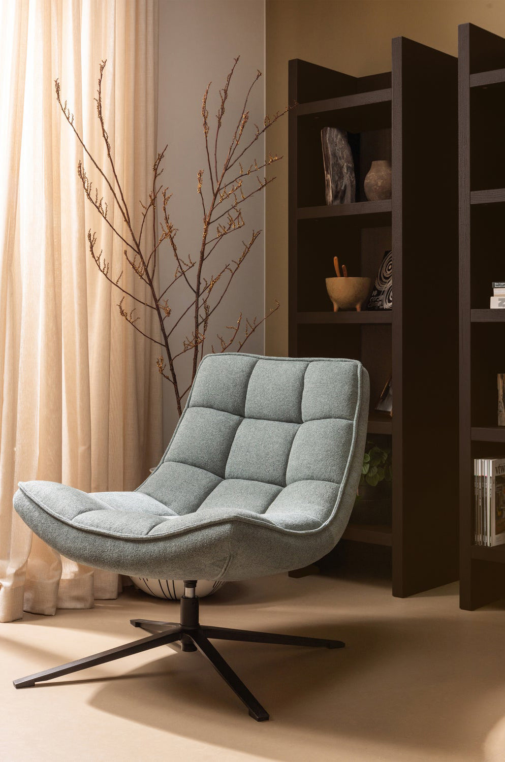 Maudi Swivel Armchair