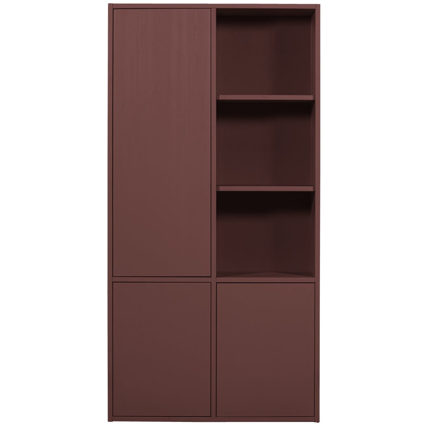 Merel Pine Wood Storage Cabinet