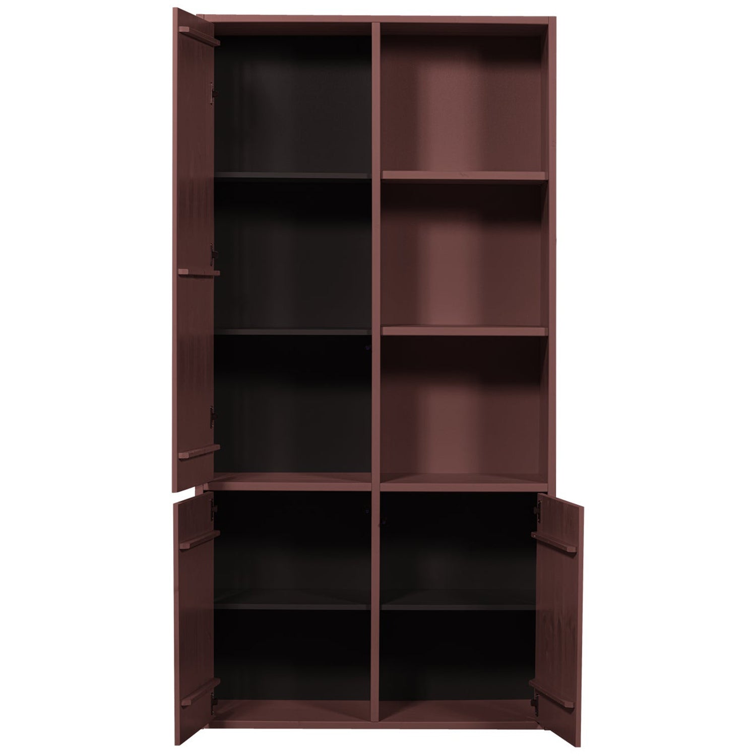 Merel Pine Wood Storage Cabinet