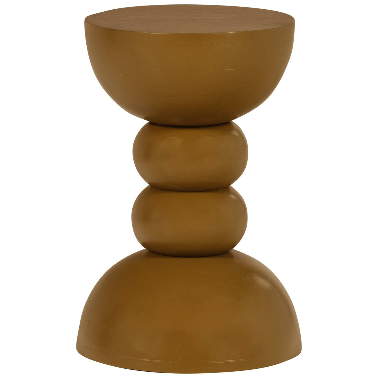 Miel Honey Yellow Mango Wood Side Table