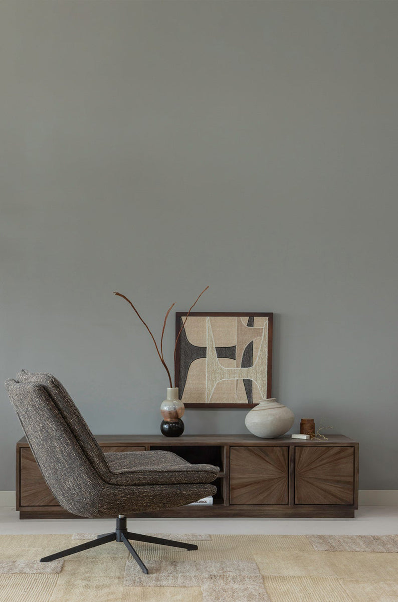 Milaro Melange Swivel Armchair