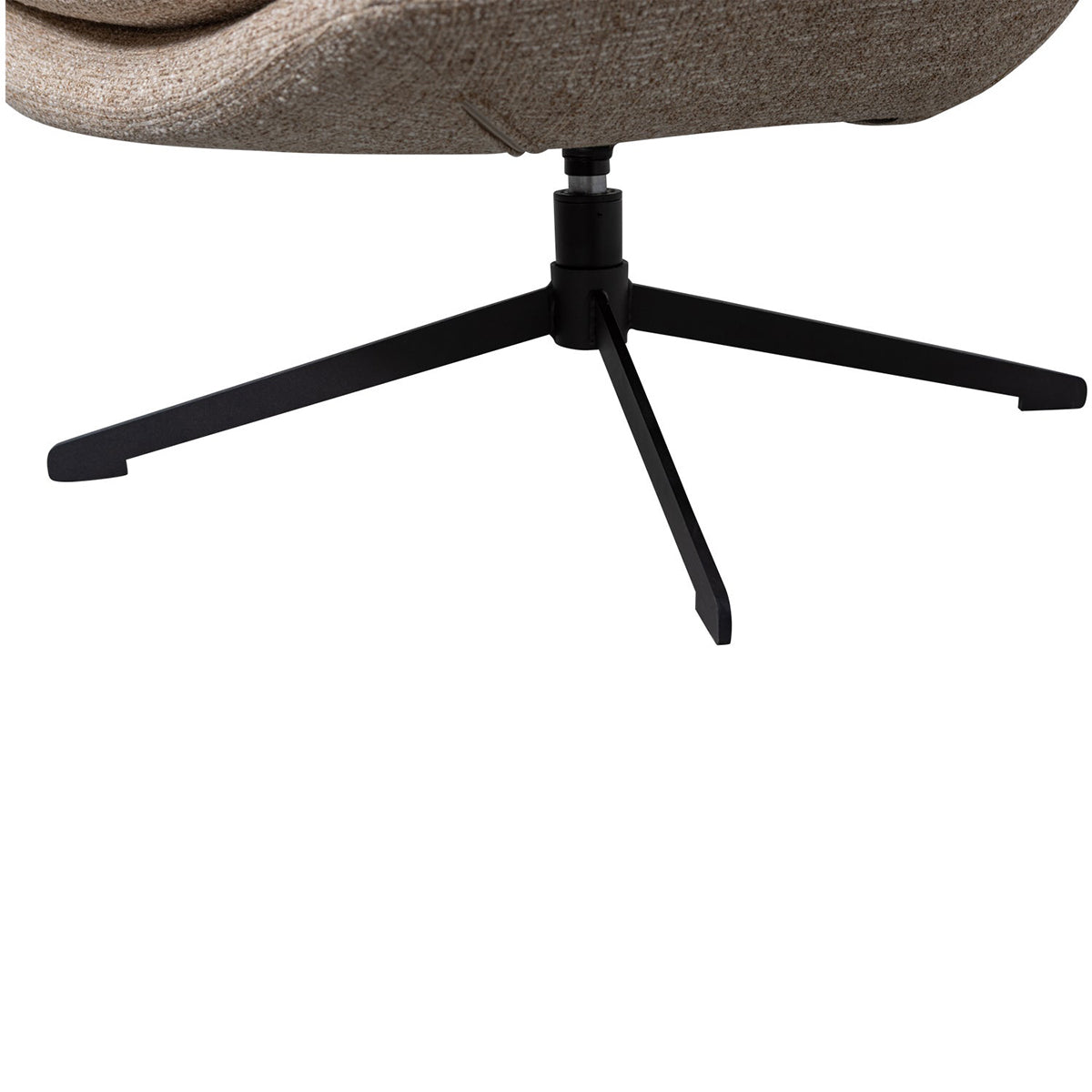 Milaro Melange Swivel Armchair