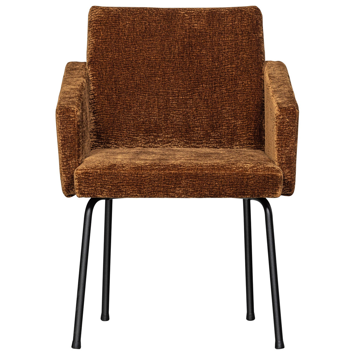Mount Chenille Dining Chair with Armrest