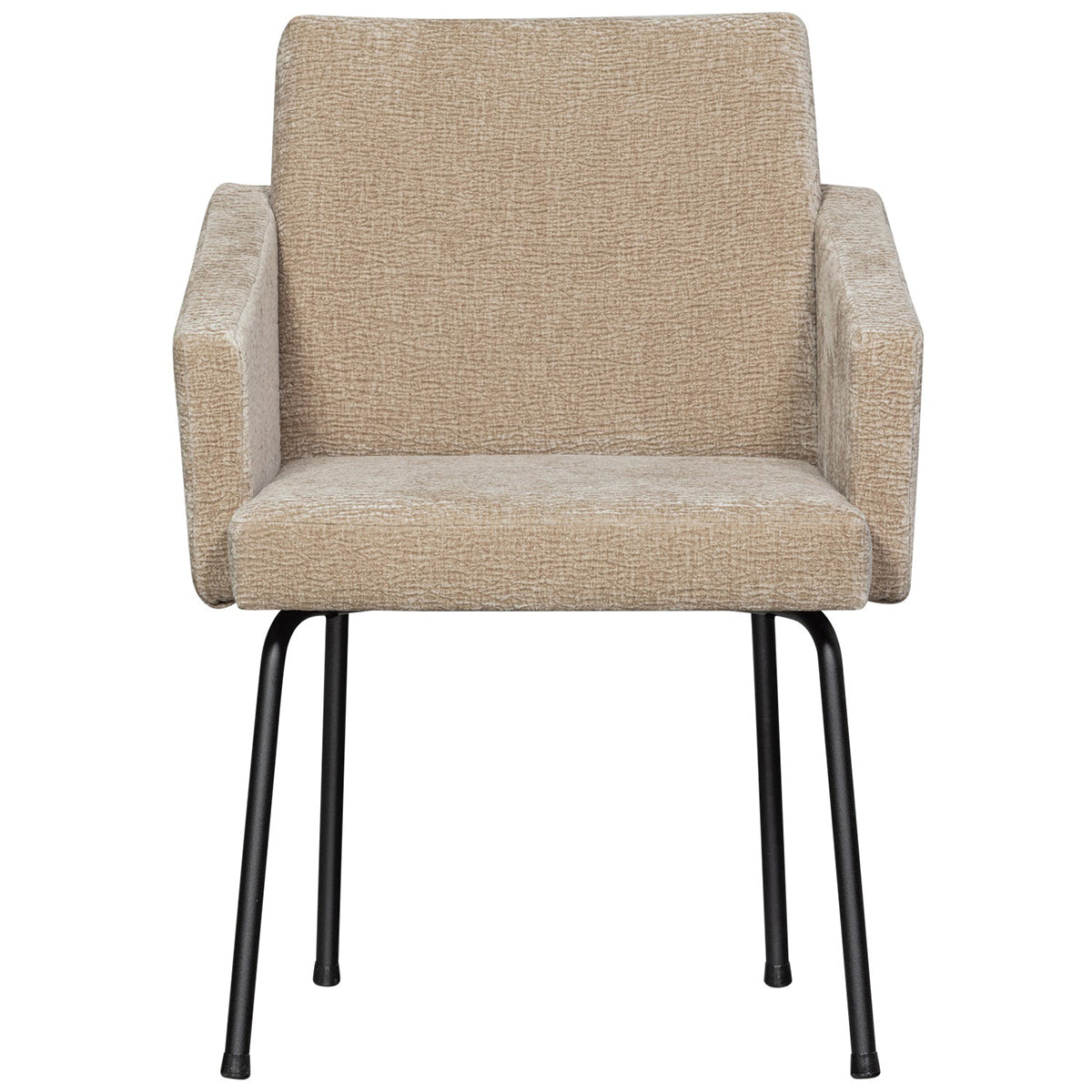 Mount Chenille Dining Chair with Armrest