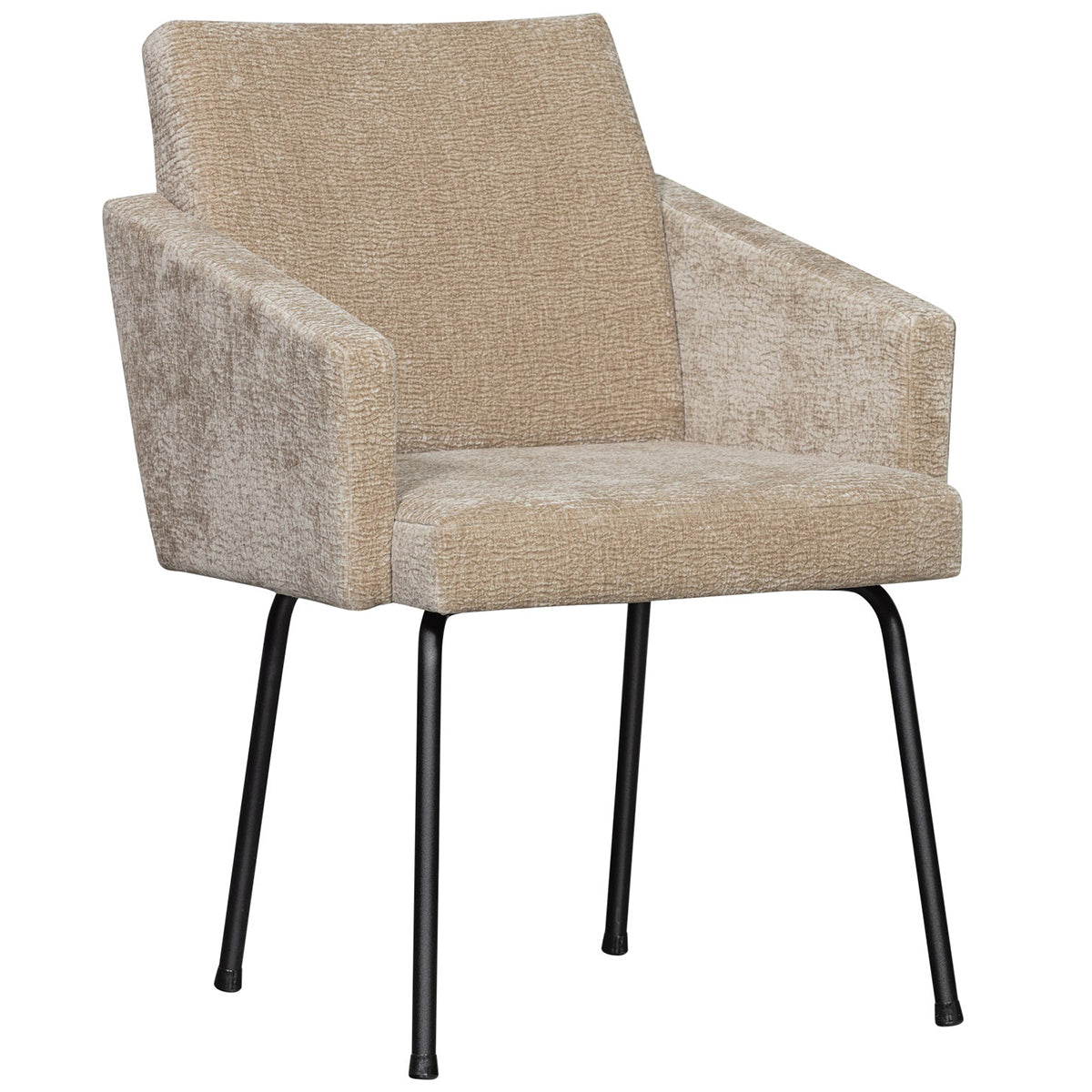 Mount Chenille Dining Chair with Armrest