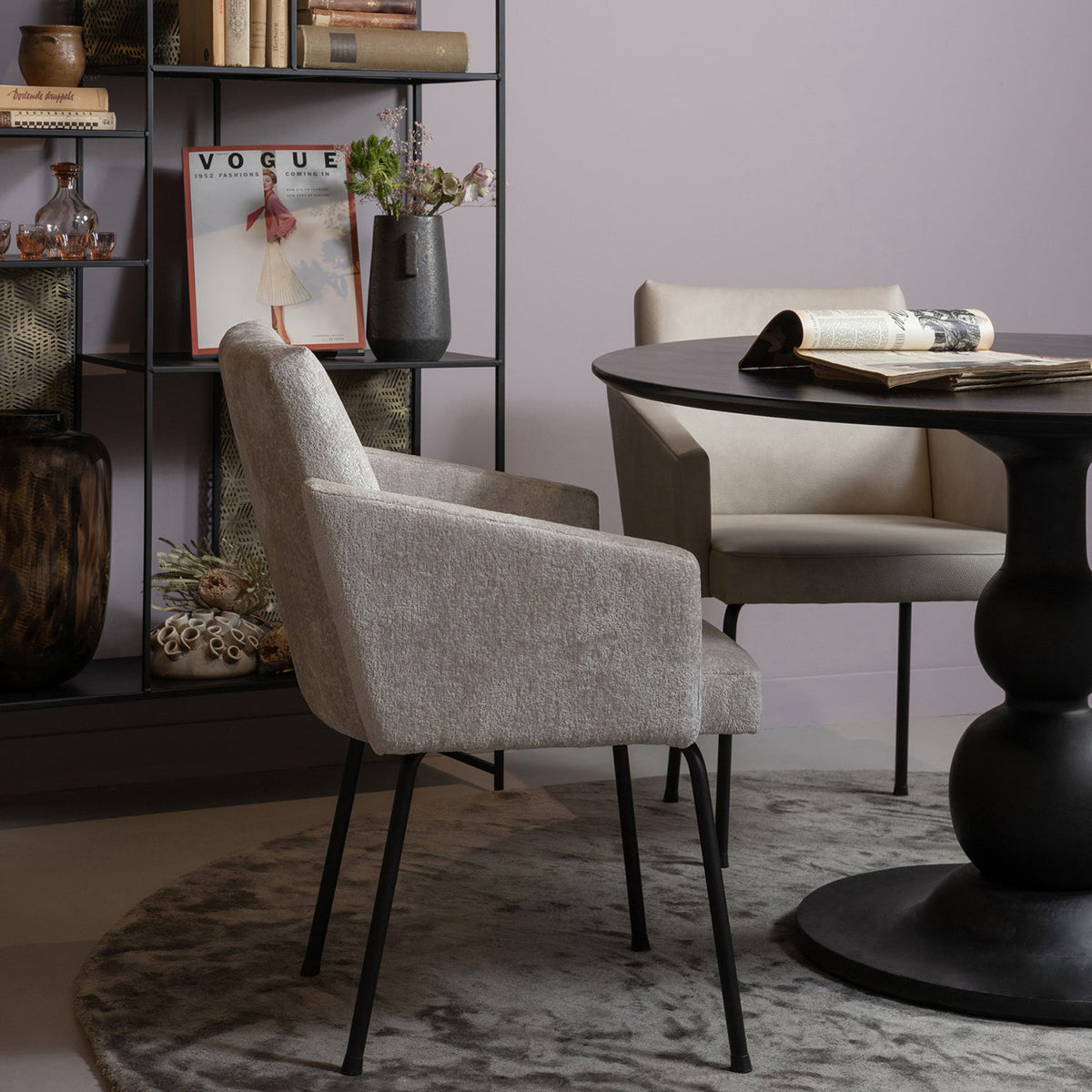 Mount Foros Dining Chair with Armrest