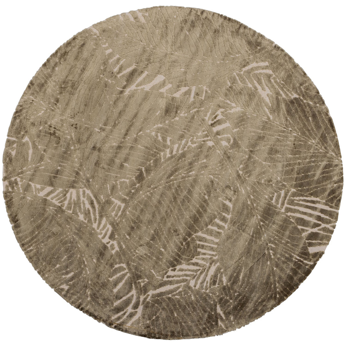 Naya Plant Dessin Round Rug