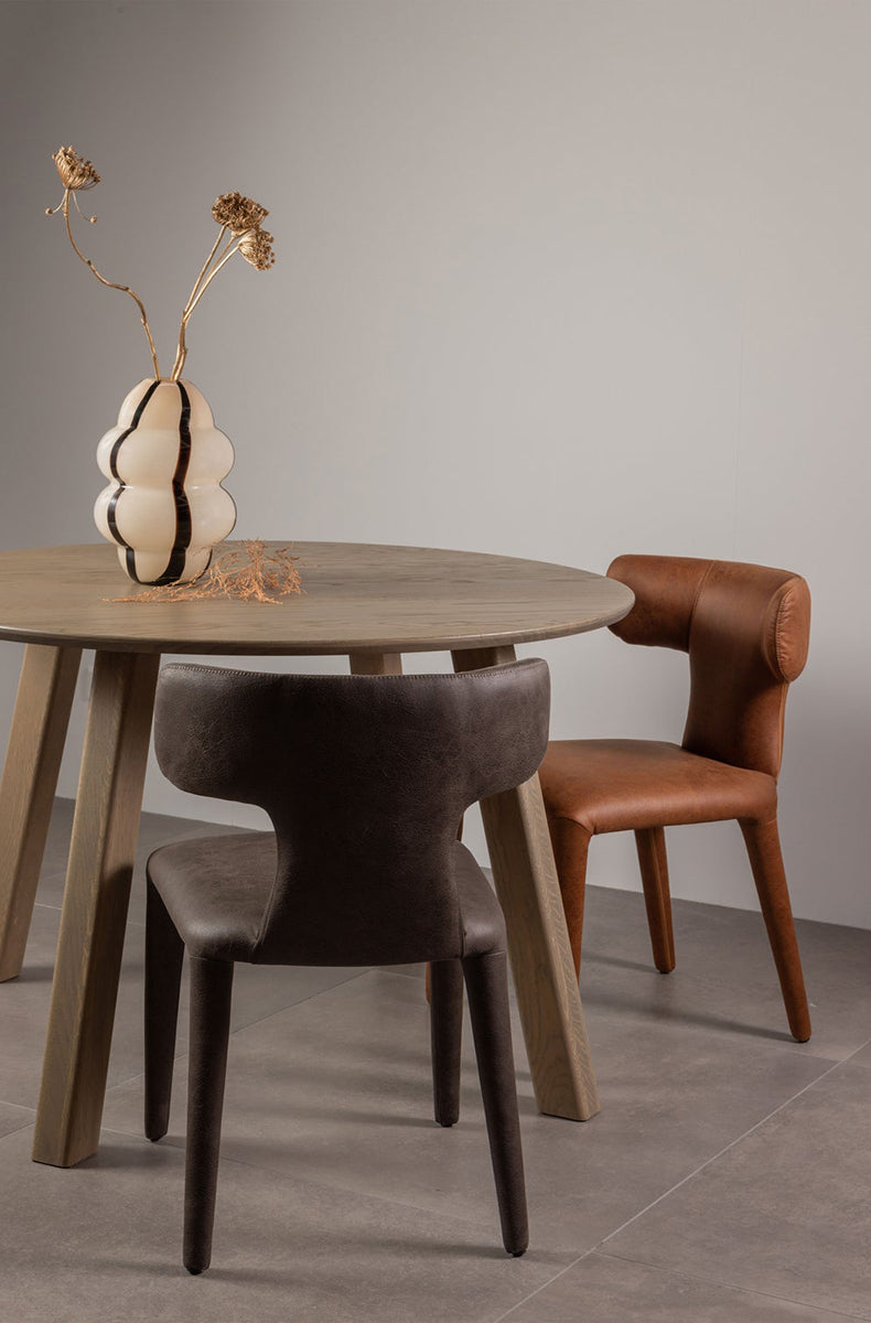 Noble Tippy Leather Look Dining Chair