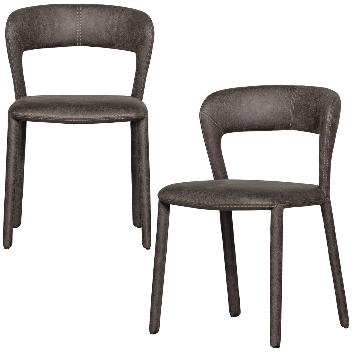 Noble Tippy Leather Look Dining Chair