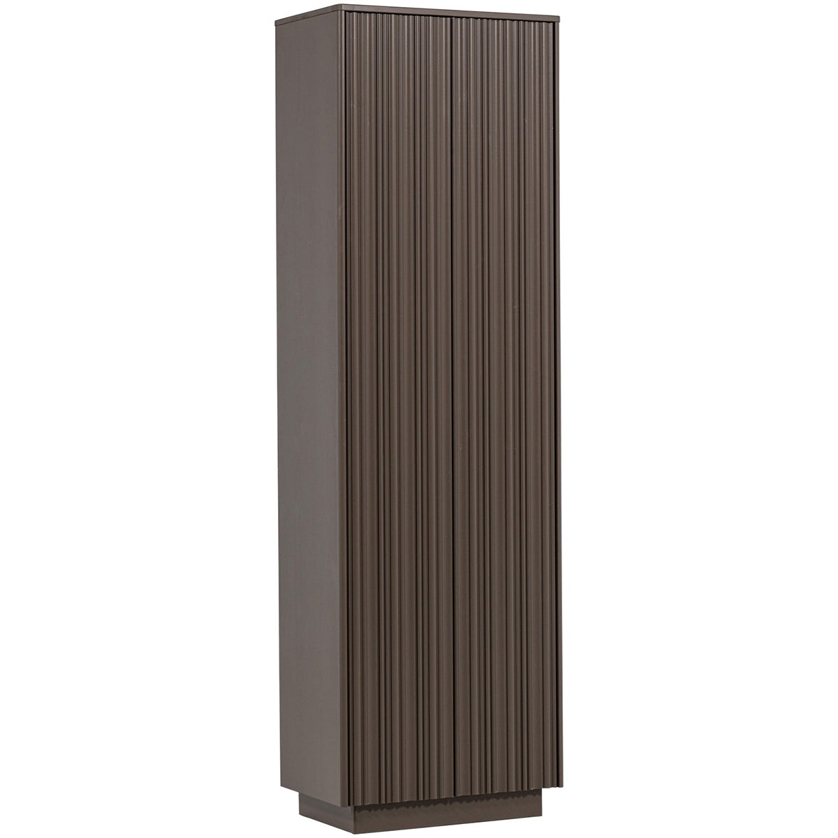 Nova Truffle Brown High Storage Cabinet