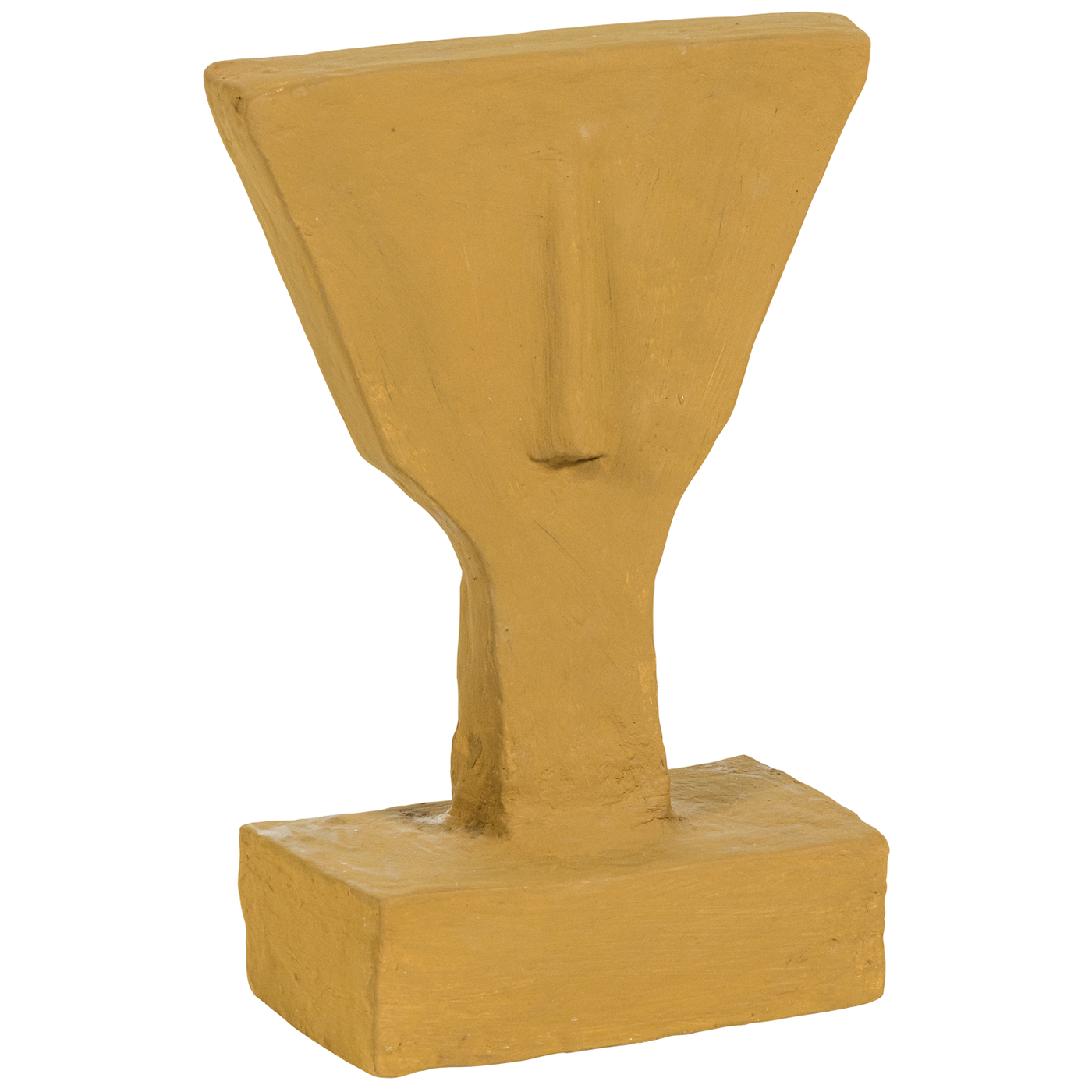 Olen Honey/Yellow Papier Mache Ornament