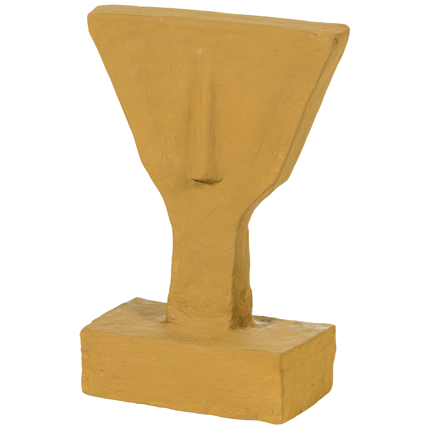 Olen Honey/Yellow Papier Mache Ornament