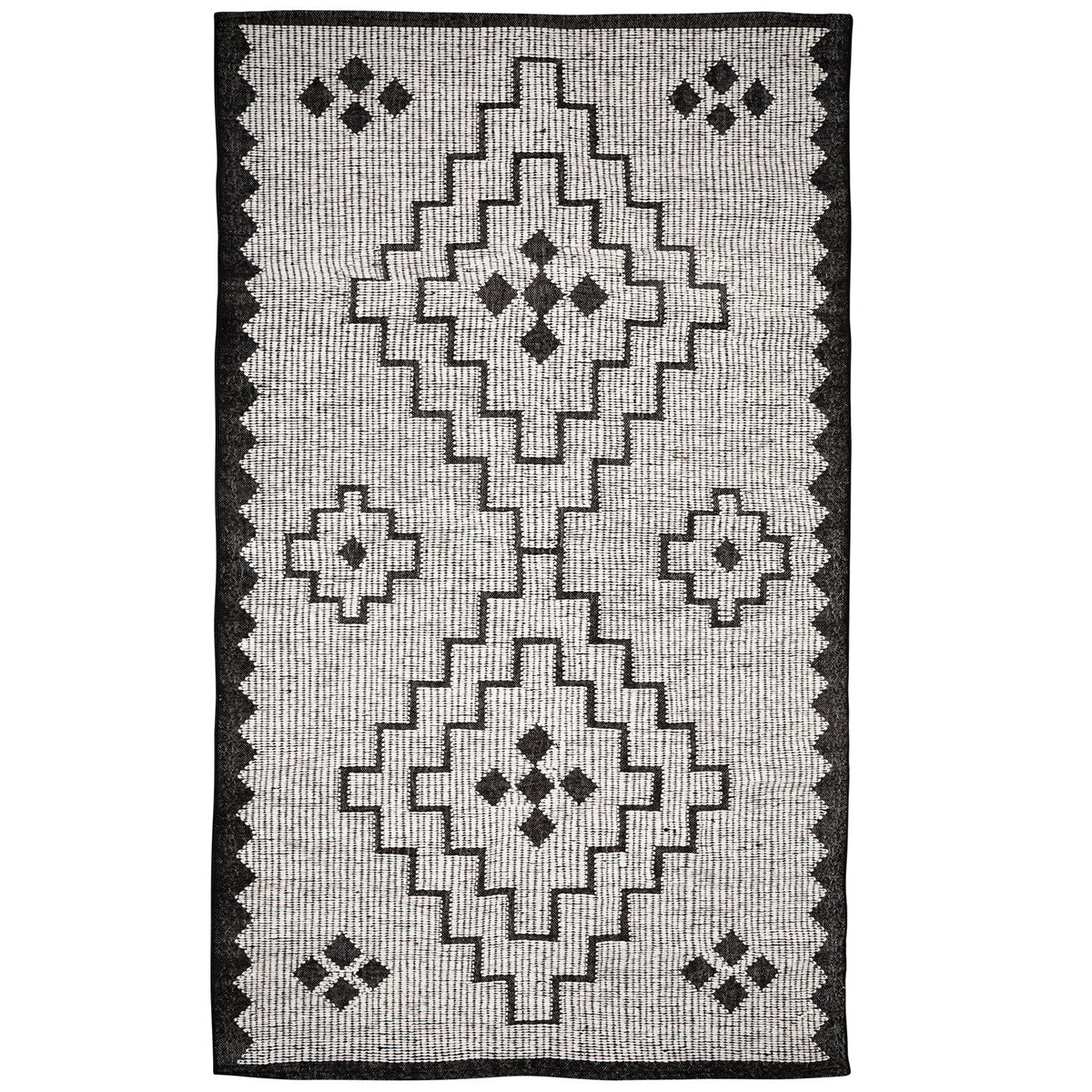 Omari Natural/Black Rug